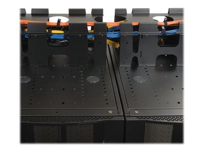 Tripp Lite Rack Enclosure Server Cabinet Roof Mounted Cable Trough - rack top trough