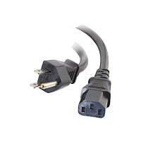 C2G 6ft Universal Power Cord - 16 AWG - NEMA 5-15 to IEC320C13 - power cabl