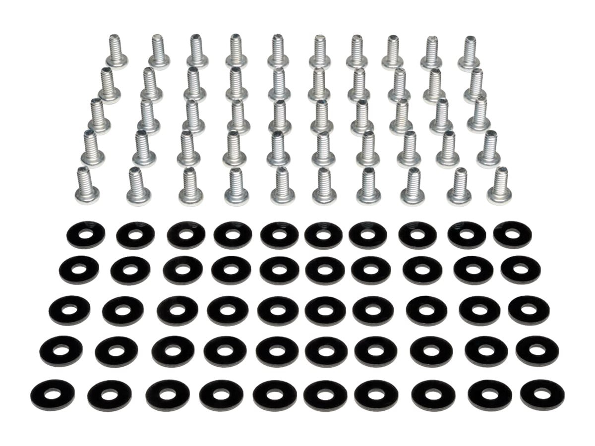 Tripp Lite Rack Enclosure Server Cabinet Threaded Hole Hardware Kit - rack screws and washers