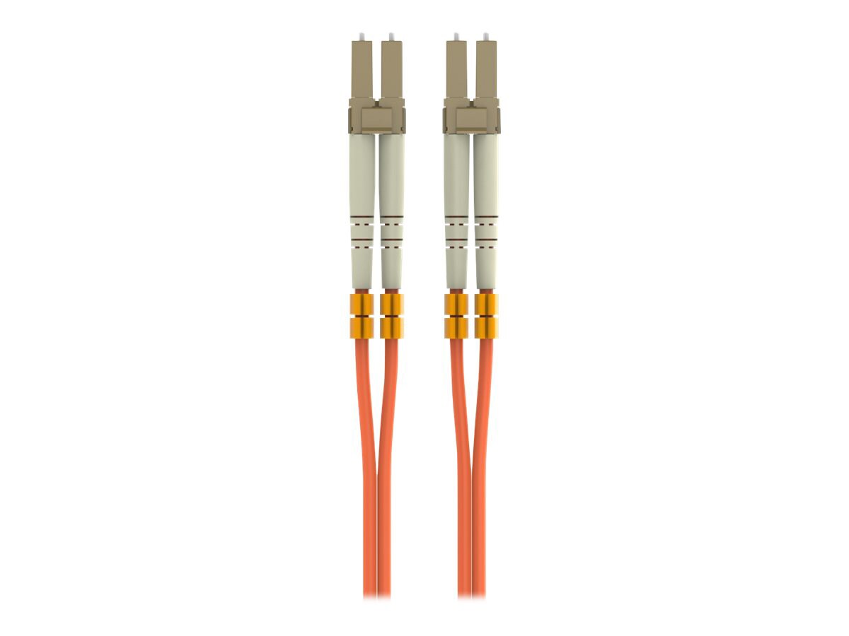 Belkin 7M Multimode Duplex Fiber Patch Cable, LC-LC - Orange