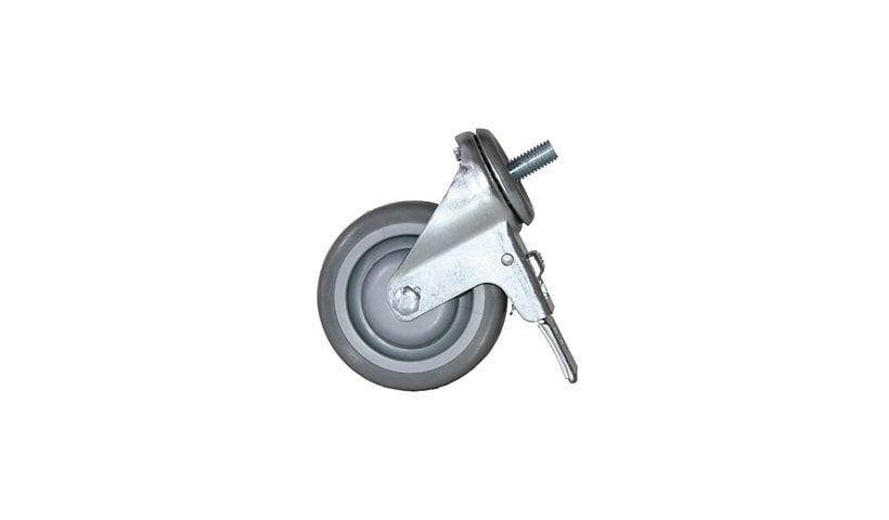 Chief Heavy-Duty Silver Rolling Casters - 4 Casters