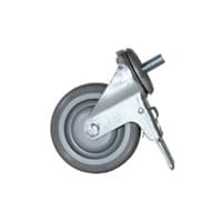 Chief Heavy-Duty Silver Rolling Casters - 4 Casters