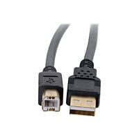 C2G 16.4ft USB A to USB B Cable - Ultima Series Black - M/M - câble USB - USB pour USB type B - 5 m