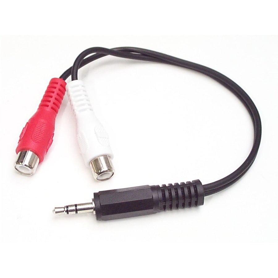 StarTech.com Stereo Audio Cable - 3.5mm Male to 2x RCA Female