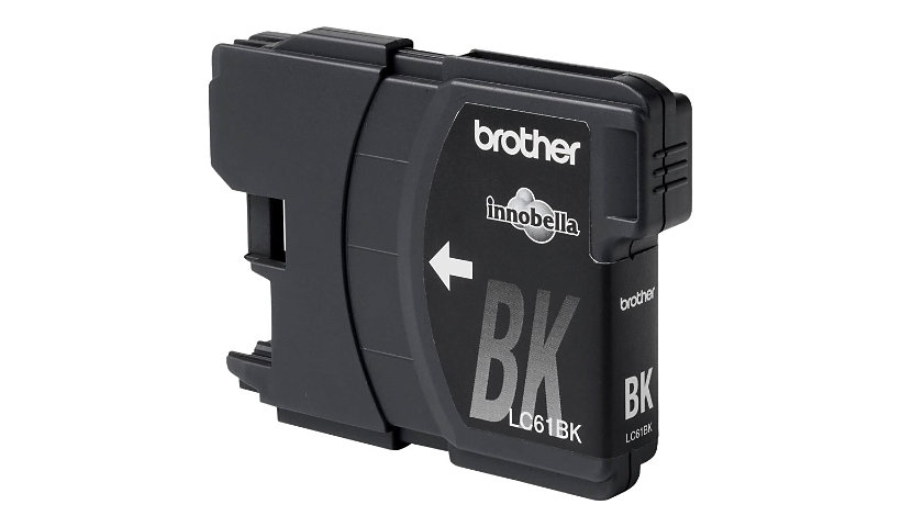 Brother LC61BK - black - original - ink cartridge