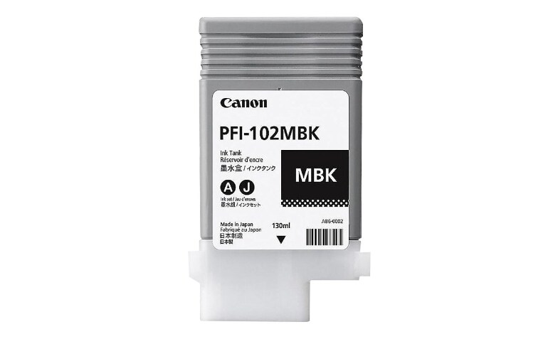 Canon PFI-102 MBK - matte black - original - ink tank