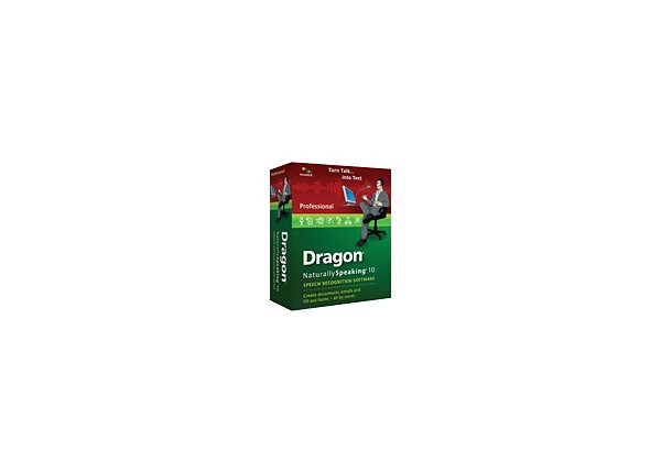 Dragon NaturallySpeaking Professional - ( v. 10 ) - complete package