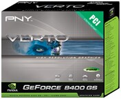 PNY GeForce 8400GS 512MB Low Profile PCI Card