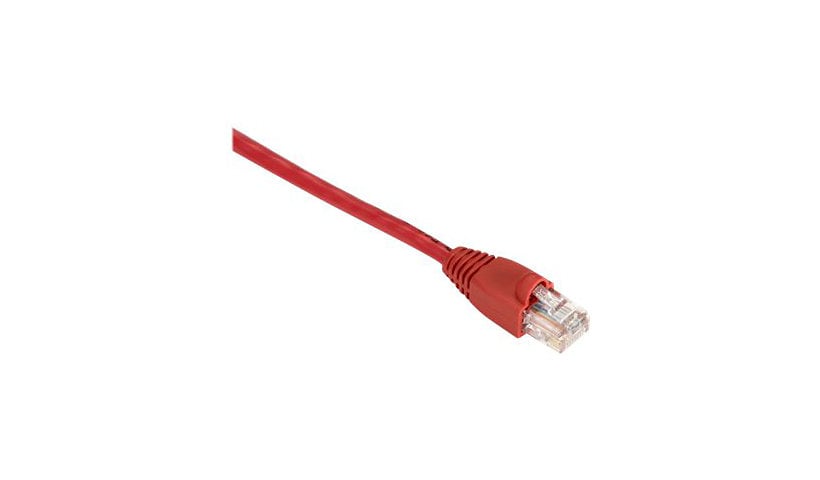 Black Box GigaBase 350 - patch cable - 2 ft - red