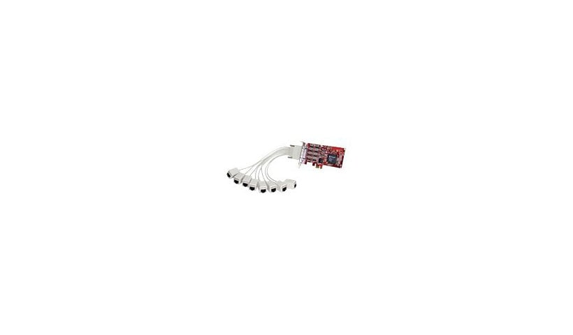 Comtrol RocketPort EXPRESS Octacable RJ45 - serial adapter - PCIe - RS-232/