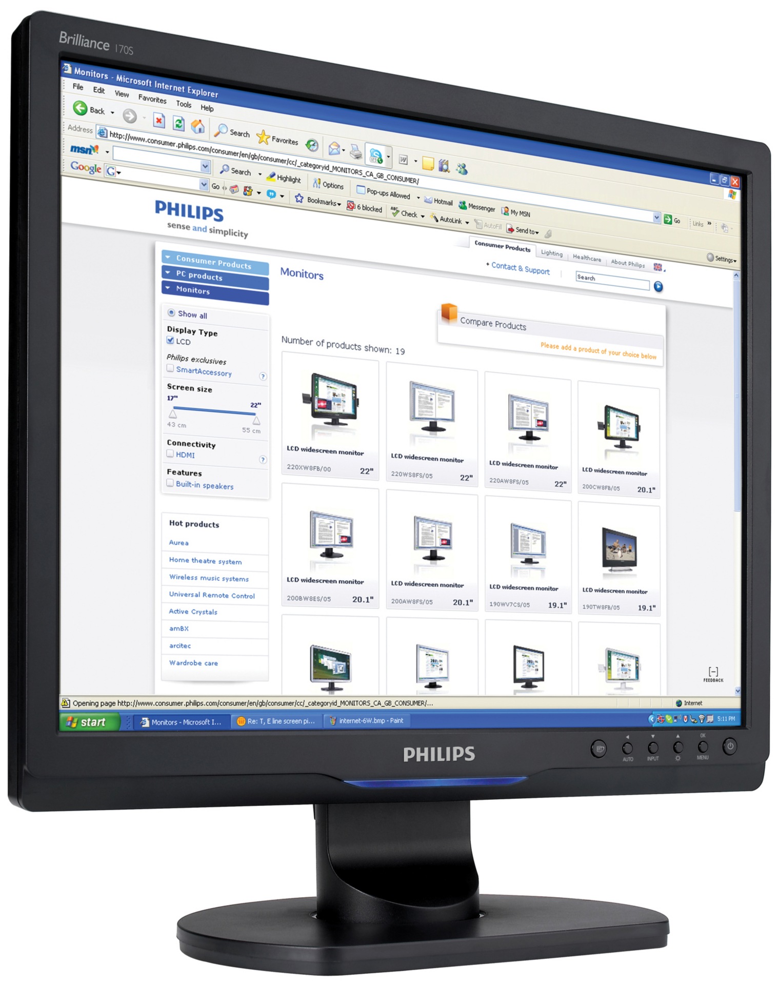 Philips 170S9FB 17” LCD Display