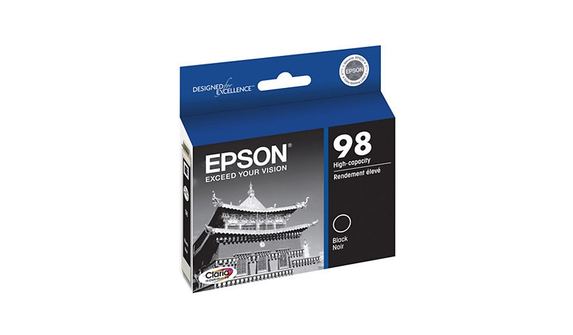 Epson 98 - High Capacity - black - original - ink cartridge