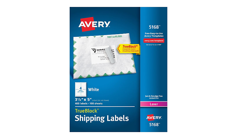 Avery Mailing Labels For Laser Printers