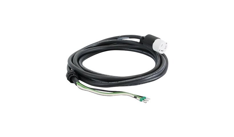 APC InfraStruXure Whips - power cable - bare wire to NEMA L6-30 - 43 ft