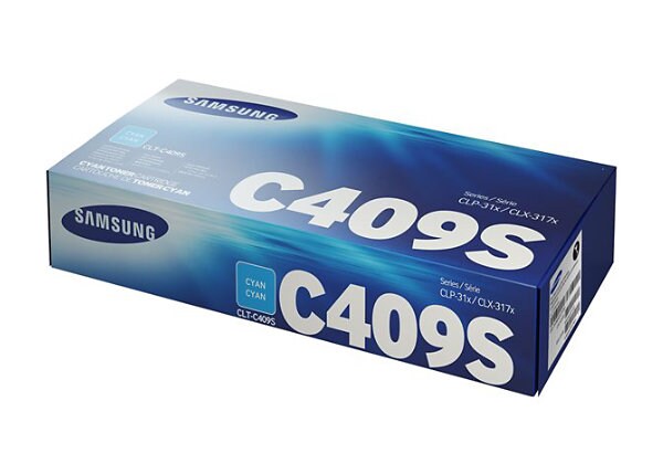 Samsung CLT-C409S - cyan - original - toner cartridge