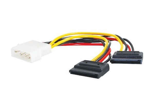 C2G Serial ATA (SATA) Dual Power Splitter Cable - power splitter