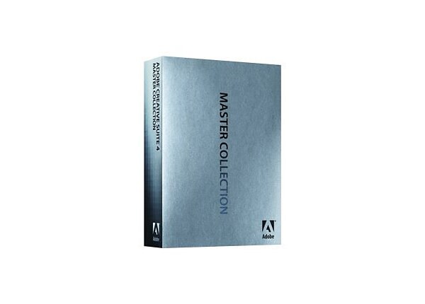 Adobe Creative Suite 4 Master Collection - box pack (upgrade) - 1 user