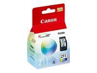 Canon CL-211 - color (cyan, magenta, yellow) - original - ink tank