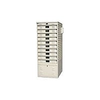 PSSI Dock & Lock Widescreen Laptop Storage Cabinet 2052-L-10 - notebook security cabinet
