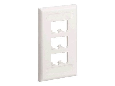 PANDUIT 6 Socket Mini-Com Classic Faceplate