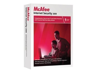 McAfee Internet Security 2009 - box pack - 1 user