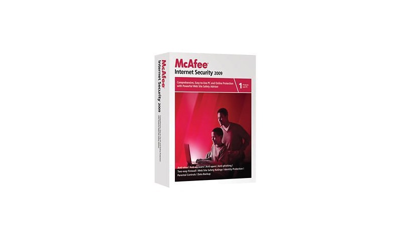 McAfee Internet Security 2009 - box pack - 1 user
