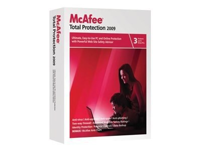 McAfee Total Protection 2009 - box pack - 3 users