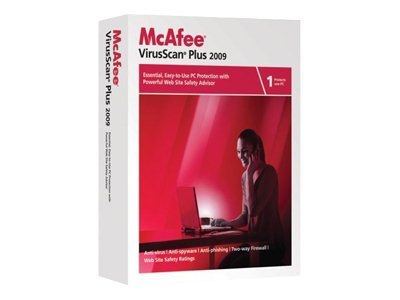 McAfee VirusScan Plus 2009 - box pack - 1 user