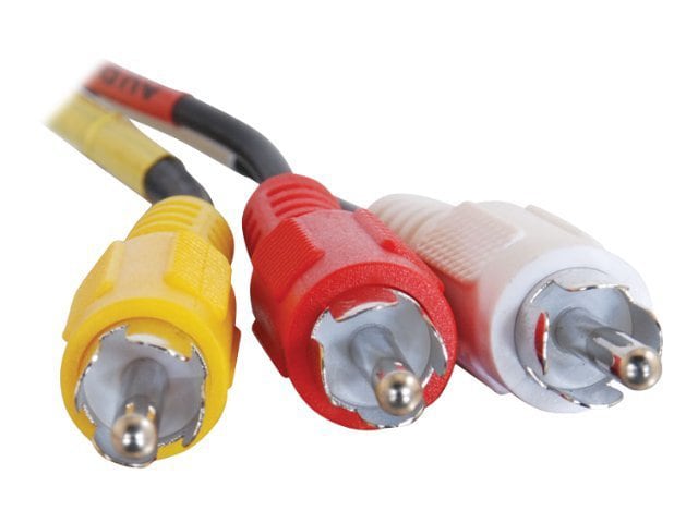 C2G Value Series 6ft Value Series Composite Video + Stereo Audio Cable - video / audio cable - composite video / audio -