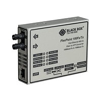 Black Box FlexPoint - fiber media converter - 100Mb LAN