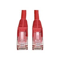 Eaton Tripp Lite Series Cat6 Gigabit Snagless Molded (UTP) Ethernet Cable (RJ45 M/M), PoE, Red, 7 ft. (2.13 m) - patch