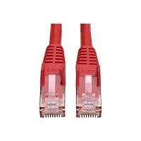 Tripp Lite 25ft Cat6 Gigabit Snagless Molded Patch Cable RJ45 M/M Red 25' - patch cable - 7.6 m - red