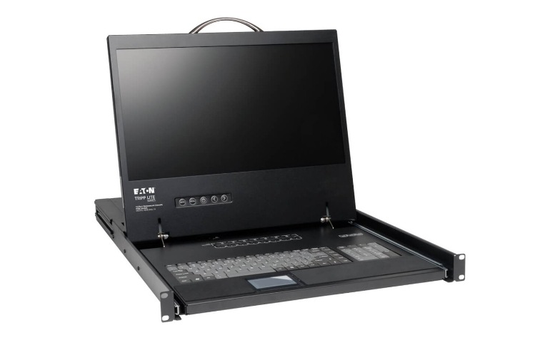 Eaton Tripp Lite series 16-Port Rack Console VGA KVM Switch w/ 19