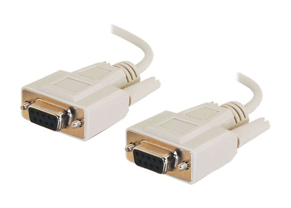 C2G 10FT NULL MODEM CABLE DB9F