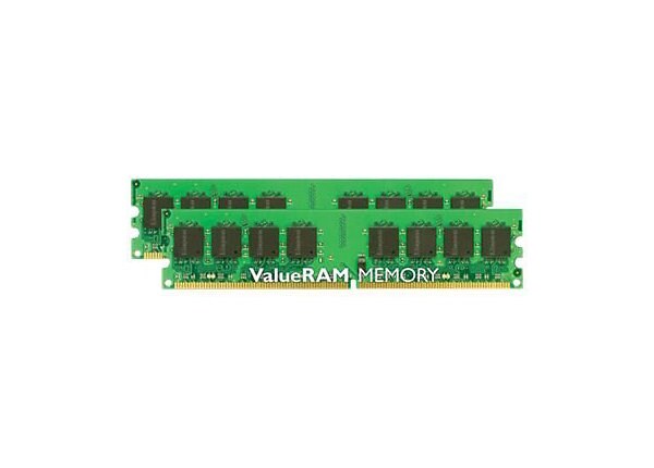 Kingston ValueRAM - DDR2 - 2 GB : 2 x 1 GB - DIMM 240-pin