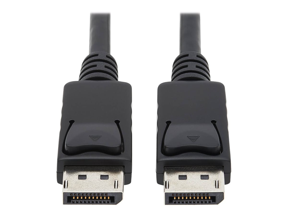 Eaton Tripp Lite Series DisplayPort Cable with Latching Connectors, 4K 60 Hz (M/M), Black, 6 ft. (1.83 m) - DisplayPort