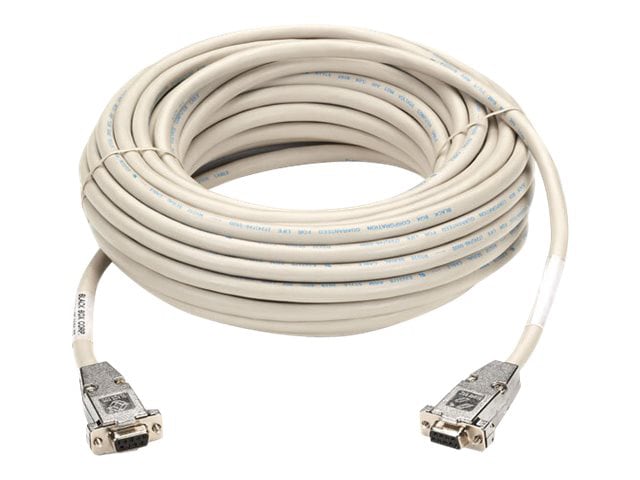 Black Box - null modem cable - DB-9 to DB-9 - 6 ft
