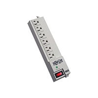Tripp Lite Surge Protector Power Strip 120V RT Angle 6 Outlet 6' Cord 540 J