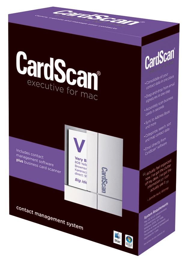 CardScan Executive for Mac