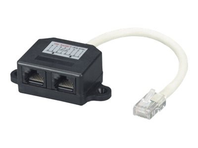 Black Box CAT5e Economiser/Doubler - network splitter