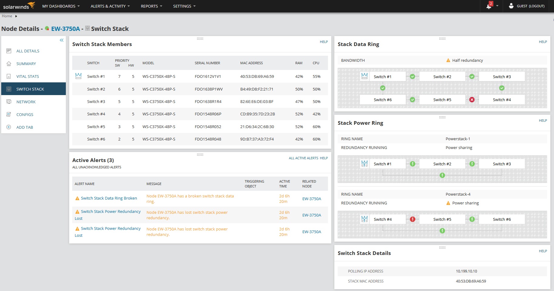 Thumbnail 4 of 5 for SolarWinds Network Performance Monitor (v. 9) - version upgrade license + 1 Year Maintenance - 100 objects