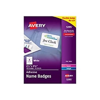 Avery Self Adhesive Name Badge