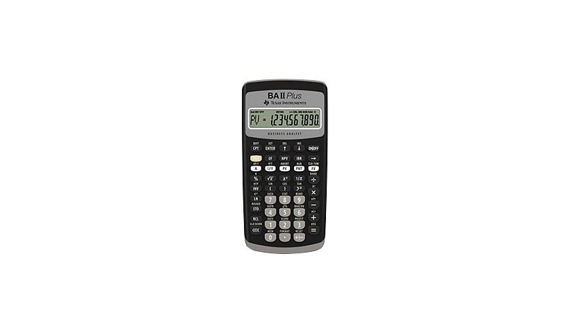 Texas Instruments BA II Plus - financial calculator