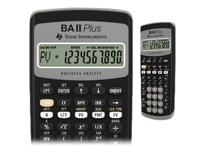 Thumbnail 2 of 2 for Texas Instruments BA II Plus - financial calculator