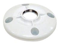 Chief Speed-Connect Low Profile Ceiling Plate 6" - White