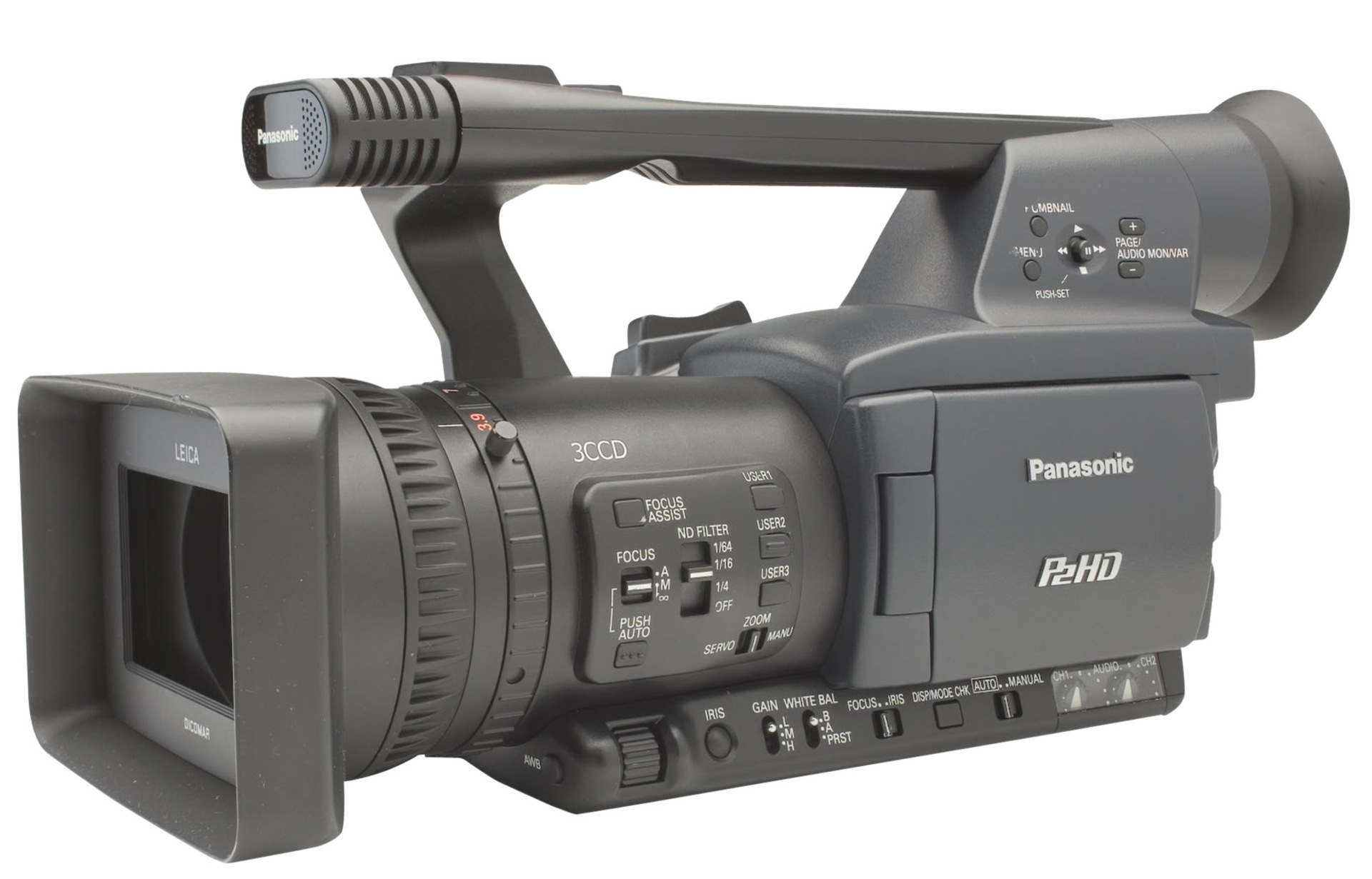 Panasonic AG-HPX170 - camcorder - P2 Card