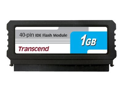 Transcend IDE Flash Module Vertical - solid state drive - 1 GB - IDE