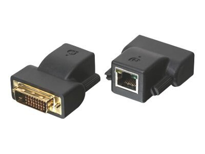 IOGEAR DVI-D CAT5e/6 MiniExtender GVE200 (1 Local &amp; 1 Remote) - video extender