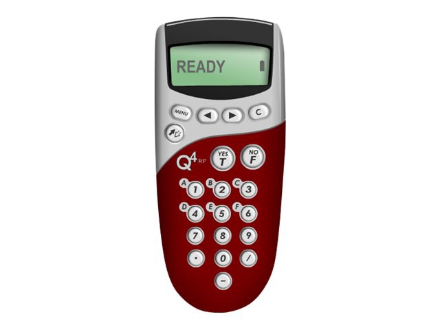 QWIZDOM Q4 RF Student Remote (Trade Compliant)