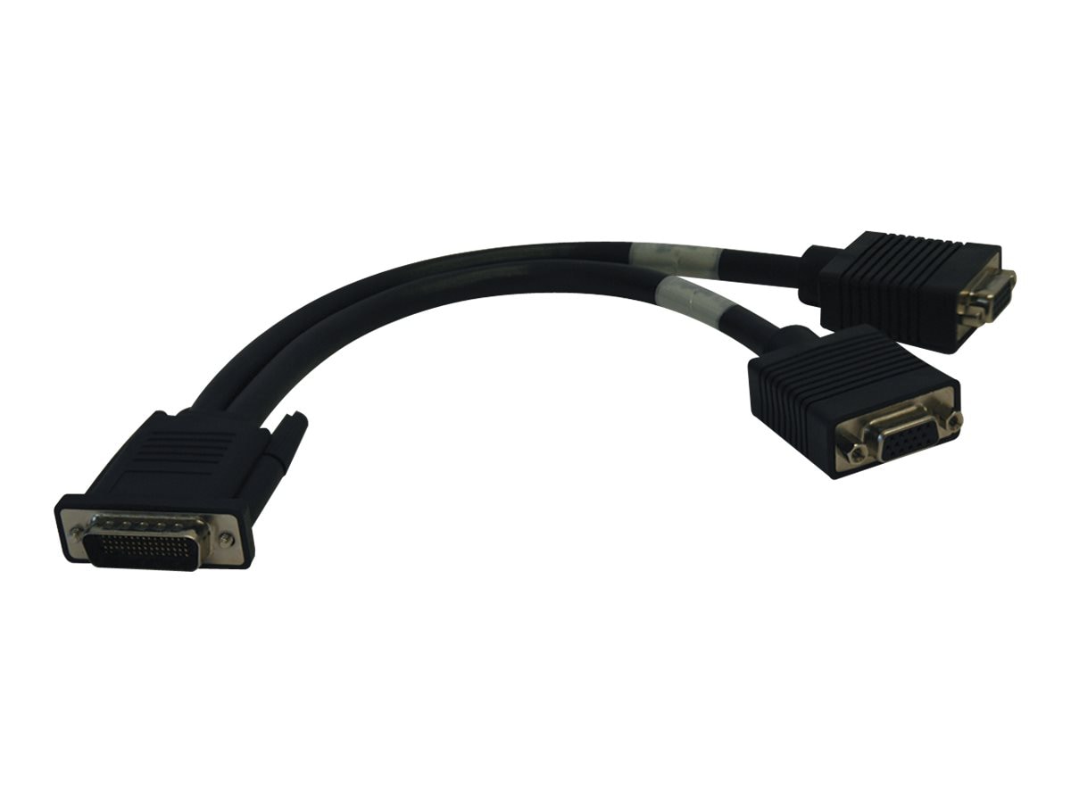 Tripp Lite 1ft Digital Media Systems Splitter Cable DMS-59 to 2x VGA-F 1'